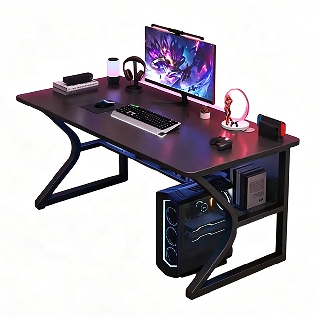Modern Corner Gaming Desk – Home Office Computer Workstation Table for Gaming, Study &amp; Remote Work
