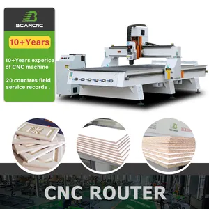 Enrutador cnc de China, máquina de carpintería para muebles de metal, 600x900 1325 3d atc cnc