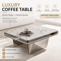 Table de bar extérieure haute avec éclairage LED, table basse carrée lumineuse, mobilier de salon à structure géométrique pour terrasse et toit