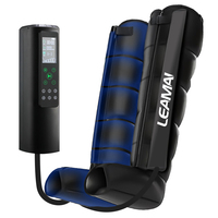 Système de récupération par compression d'air séquentiel, bottes de compression professionnelles pour les jambes entières, pour les athlètes, les coureurs, la relaxation musculaire en salle de sport