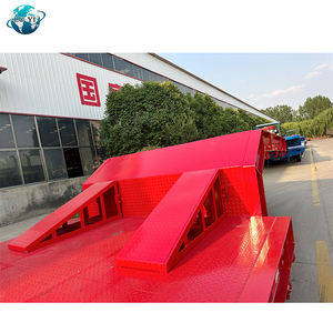 4 essieux 80 tonnes Conception de lit bas pour faciliter le chargement, le déchargement et le transport de conteneurs Semi-remorques à plateau bas - Product Image 3