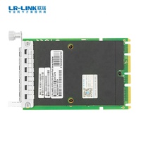 Kartu Jaringan Mezzanine Ethernet LR-LINK Brand LRES3027PF-OCP OCP 3.0 SFF Quad-Port 25Gbps SFP28