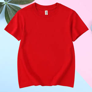 Wholesale Custom Blank Children T-Shirts Plain Printing <strong>Kids</strong> <strong>T-Shirt</strong> Cotton Oversize Girls Boys - Product Image 3