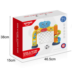 Porta <span class=keywords><strong>da</strong></span> gioco interattiva per bambini con luci e musica, per basket e calcio, per bambini dai 18 mesi in su - Product Image 2