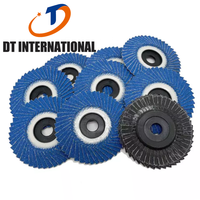 Dongtai Korean Style Flap Disc Grit 60/80/120/240/320 Abrasive Discs 4 Inch Metal Polishing OEM/ODM/OBM.