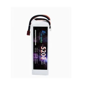 Batterie au lithium rechargeable de qualité B avec légèrement de défauts, 3S 11.1V 5200mAh 60C, taux de décharge élevé, pour modèles de voitures et de bateaux RC - Product Image 1