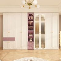 Meubles personnalisables très vendus directement de l'usine Armoire de placard pour chambre à coucher Nouveau design Armoire de maison