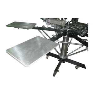 Máquina de Serigrafía Automática de 6 Estaciones LC, Multicolor, Ajuste Manual de Rotación para Impresoras de Tubos/Tarjetas y Prendas - Product Image 4