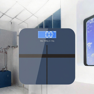 Báscula Digital Inteligente para el Hogar con Pantalla LCD y Vidrio Templado, Capacidad de 180 kg, Precisión de 0.1 g, Personalizable OEM - Product Image 3