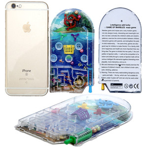 Grande machine de flipper labyrinthe pour enfants, jouet éducatif 25,8x7,3 en plastique, unisexe, 5-7 ans - Product Image 2