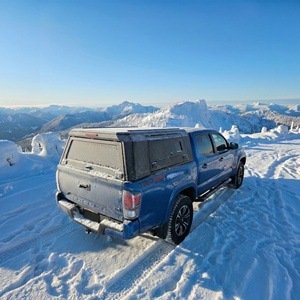 Cubierta de Caja de Camioneta de Aleación de Aluminio Resistente al Agua de Alta Calidad para Tundra F250 2020-2019, Carcasa Rígida - Product Image 2