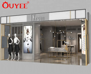 Signore Negozio di Abbigliamento Interior Design Mobili Boutique Negozio di Abbigliamento Rack Negozio di Idee di Design Per Negozio di Abbigliamento - Product Image 6