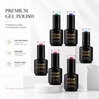 Vernis à ongles en gel UV LED sans HEMA ni TPO, haute pigmentation, longue tenue, à retirer par trempage, pour salon de beauté