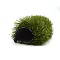 Gazon artificiel en PE écologique et durable, hauteur de la tasse 20-50 mm, pour terrain de sport
