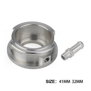 Conector de Manguera de Radiador de Aluminio Billet de 32mm 41mm, Adaptador de Brida de Entrada de Agua para Mejora del Sistema de Refrigeración - Product Image 2