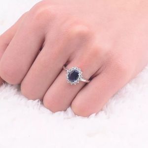 ウィッシュ<span class=keywords><strong>ebay</strong></span>クリエイティブファッションレディースジルコンジュエリーサファイアブルーダイヤモンドレディース工場直販 - Product Image 4