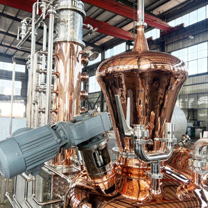 Tw 300L/400L/500L/600L อุตสาหกรรมเครื่องแปรรูปไวน์เครื่องดื่มที่มีการกลั่นยังคงทองแดงอุปกรณ์การกลั่นที่สมบูรณ์ - Product Image 6