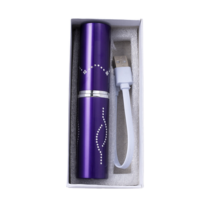 High Power LED Rechargeable Flashlight Factory Sale Lipstick Torch Light for Women's Outdoor Adventure