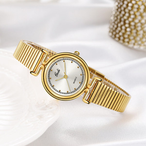 New <b>large</b> dial steel strap watch for women Korean version fashionable diamond studded waterproof quartz watch - Product Image 1