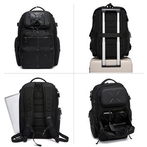กระเป๋าเดินทางดีไซน์หรู <span class=keywords><strong>Ozuko</strong></span> 9918 กระเป๋าเป้สะพายหลังกันขโมยแบบยุทธวิธีพร้อมช่อง USB สำหรับกิจกรรมกลางแจ้ง - Product Image 5