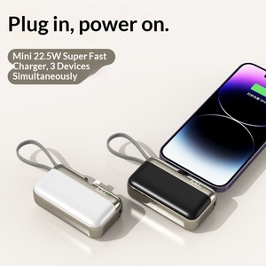 Mini batterie externe d'urgence 10000mAh, format poche, compacte, chargeur mobile, idéale pour un cadeau - Product Image 3