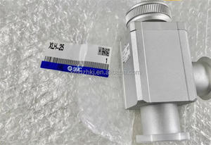 SMC, válvula tipo L de alto vacío, válvula de alto vacío, válvula de alto vacío, válvulas de ángulo de alto vacío de aluminio, SMC, 1 - Product Image 4