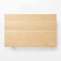 Table d'extérieur en pin Radiata naturel – Mobilier de jardin pliable et minimaliste en bois pour terrasse et balcon