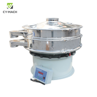 CY-MACH poudre automatique ultrasons vibration séparateur tamis machine supersonique rotatif tamis vibrant pour additif alimentaire Haute