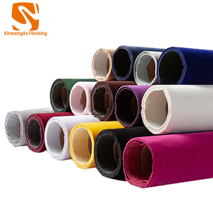 Fleece vải tĩnh điện đổ xô vải hộp đồ trang sức lót hiển thị truy cập cabinetbottom vải trở lại keo vải sang trọng - Product Image 1