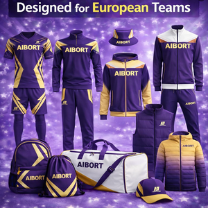 Divisa Estiva per Squadra di Calcio Aibort, Giacca Invernale per Allenamento, Uniforme Personalizzata per Calcio Europeo - Product Image 4