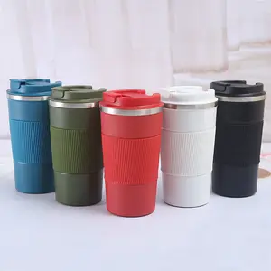 New model 380ml/510ml coffee tumbler custom logo travel mug stainless steel coffee travel mug