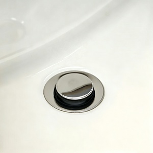 Kit de Desagüe Moderno para Lavabo con Tapa de Acero Inoxidable Anti-Olor y Cuerpo de Plástico, con Tubería Flexible para Fregadero - Product Image 5