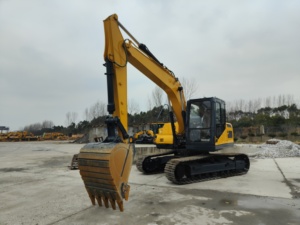 भारी उपकरण परिवर्तलिन सिंनोमाच ब्रांड क्रॉलर ट्रैक खुदाई डीजल इंजन संचालित हाइड्रोलिक खुदाई - Product Image 4