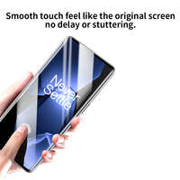 OnePlus ACE 5 Ultra/3 Pro Protecteur d'écran Film de confidentialité plein écran en PET Dureté 9H TPU Water-Gel Anti-Blue Light Téléphone portable