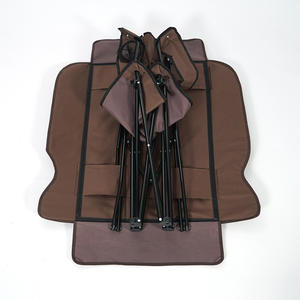 <span class=keywords><strong>Chaise</strong></span> pliable Oxford à cadre en métal portable léger avec moustiquaire à baldaquin Design moderne <span class=keywords><strong>Observation</strong></span> de la recherche en plein air sur la plage - Product Image 4