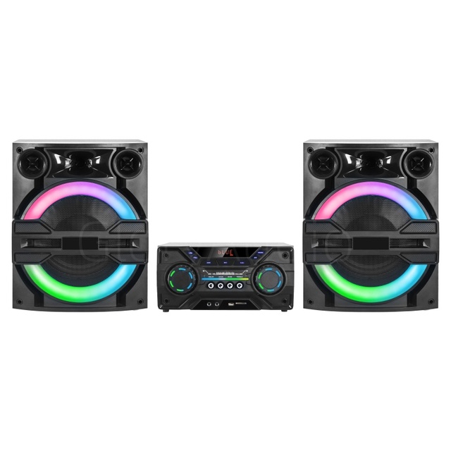OEM Professional 100W Wireless 6-Speaker 2.0 Channel Home Theater Speaker System with Remote and Aux Input