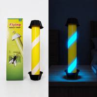 Trampa fluorescente para insectos voladores que brillan en la oscuridad, pegamento líquido adhesivo de fábrica, no eléctrico, reutilizable, para control de mosquitos, moscas y cucarachas.