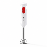 300W Staafmixer met 2 snelheden, laag geluidsniveau, direct leverbaar voor smoothies, soep & babyvoeding, voor gebruik in de keuken