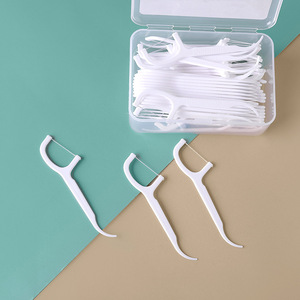 Dental Floss Picks 50 Pcs Portable Oral Care Interdental Cleaning Tool For Family Use - Product Image 3