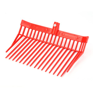 Cabeza de horquilla de estiércol de caballo de plástico negro de gran oferta - Product Image 2