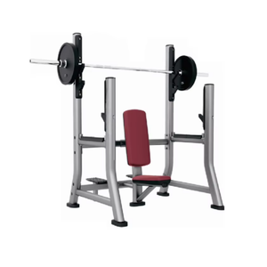 <span class=keywords><strong>Banc</strong></span> de musculation plat commercial pour haltérophilie, équipement d'entraînement de force avec support de plaques suspendues pour usage intérieur - Product Image 1