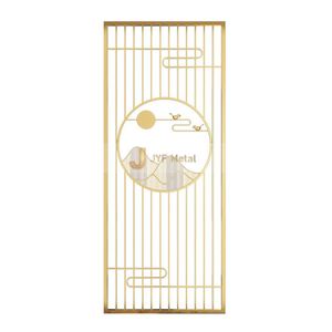 Paravent de séparation de pièce en métal découpé au laser, design moderne et contemporain, sur mesure, imperméable, design artistique pour bureau, décoration intérieure - Product Image 3