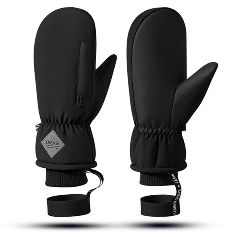 Индивидуальные сенсорные зимние спортивные лыжные варежки, зимние уличные перчатки для мужчин