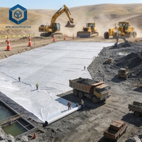 Toile paysagère non tissée aiguilletée anti-mauvaises herbes pour la construction routière au Chili