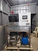 Machine à glace tubulaire OMT 500 kg/24h, monophasée, pour les Philippines