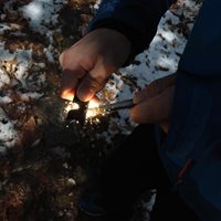 Outil de survie pour allumer le feu personnalisé, kit d'allumage de feu en ferro rod pour le camping en plein air