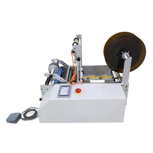 Machine d'étiquetage portable semi-automatique à entraînement électrique pour bouteilles, idéale pour l'emballage de boissons en métal et en verre - Product Image 5