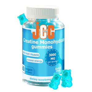 Suplementos alimenticios para atletas, suplemento <span class=keywords><strong>pre</strong></span>-entrenamiento para apoyo energético muscular para adultos, gomitas de creatina monohidratada deportiva - Product Image 1