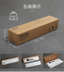 Table de bureau électrique à hauteur réglable, support blanc, style moderne, avec 4 pieds, pour ordinateur portable, meuble de bureau, nouveauté 2022 - Product Image 5