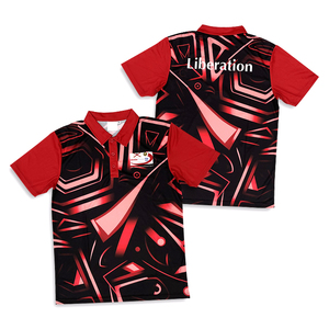 100% Polyester T-shirt Personnalisé Polo De Golf Sublimation Blanc Polo T-shirt Coton Hommes Polos Pour Hommes - Product Image 1